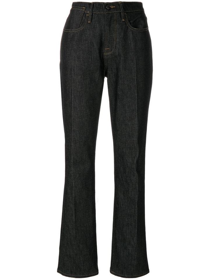 Frame Le Raw Straight Jeans - Blue