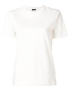 Joseph Side Buttons T-shirt - White