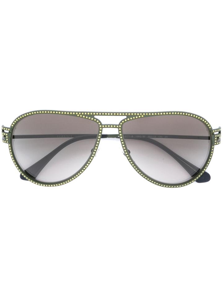 Versace Greca Stars Sunglasses - Green