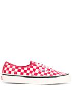 Vans Checked Authentic 44 Dx Sneakers - Red