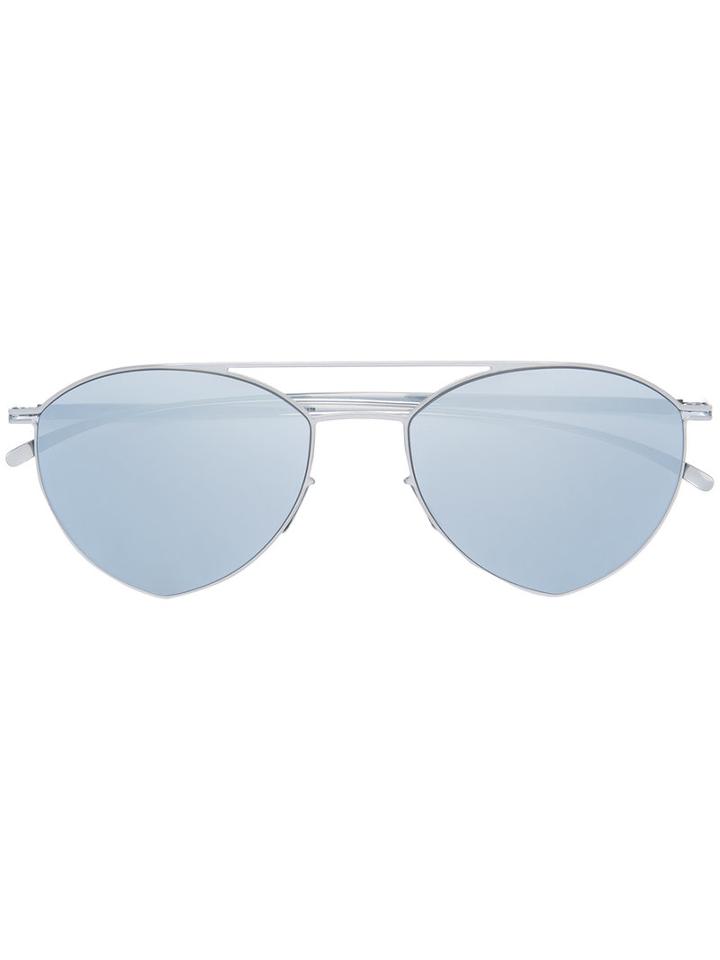 Mykita - Maison Martin Margiela Esse Sunglasses - Unisex - Stainless Steel (silver) - One Size, Stainless Steel