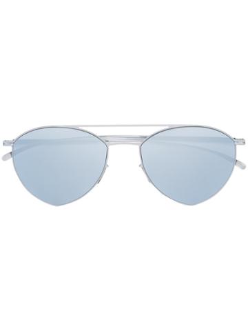 Mykita - Maison Martin Margiela Esse Sunglasses - Unisex - Stainless Steel (silver) - One Size, Stainless Steel
