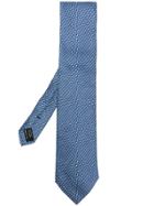 Tom Ford Woven Patterned Tie - Blue