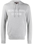 Michael Michael Kors Kangaroo Pocket Hoodie - Grey
