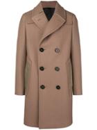 Lanvin Double Breasted Coat - Neutrals