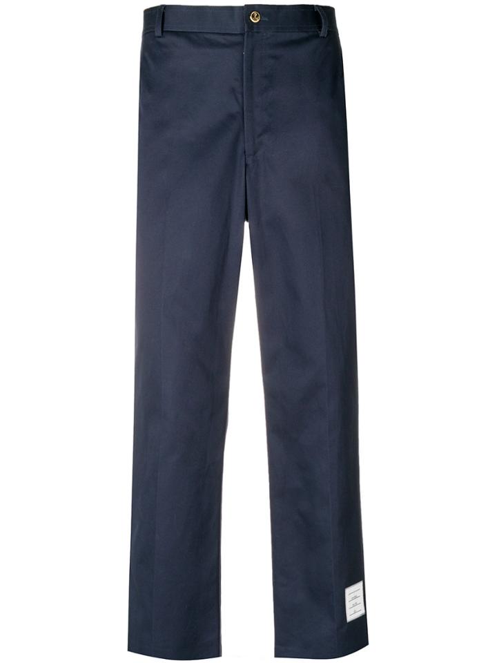 Thom Browne Thom Browne X Colette Unstructured Chinos - Blue