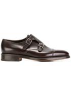 John Lobb Classic Monk Shoes - Brown