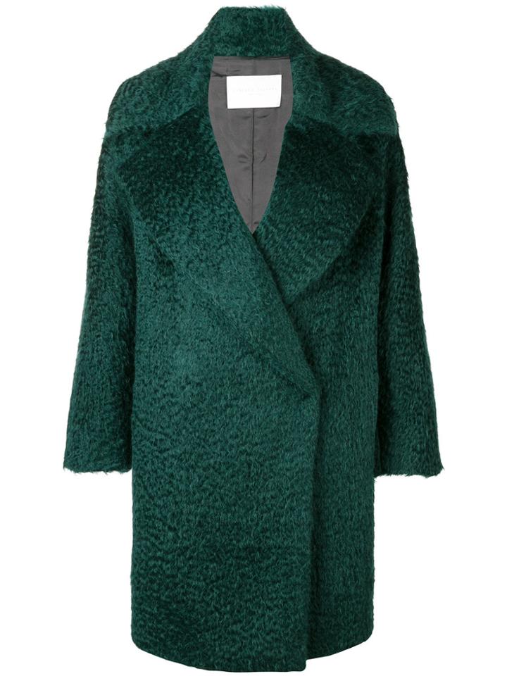 Fabiana Filippi Oversized Single Breasted Coat - Green