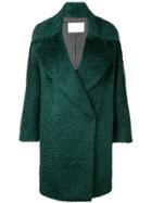 Fabiana Filippi Oversized Single Breasted Coat - Green