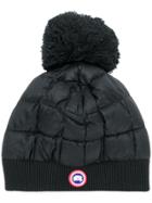 Canada Goose Padded Pompom Beanie - Black