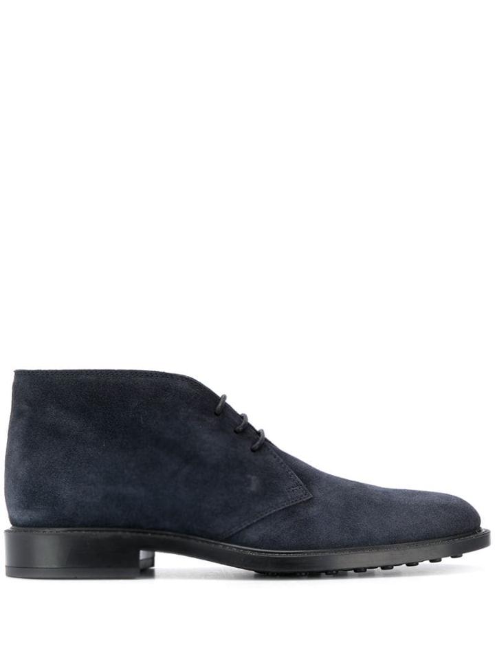 Tod's Classic Lace-up Shoes - Blue