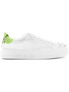 Philipp Plein Studded Platform Sneakers - White