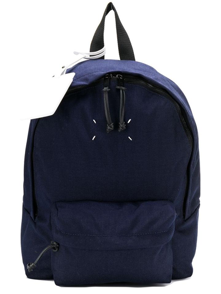 Maison Margiela Canvas Backpack - Blue
