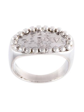 Faith Connexion Petteri Hemmila X Faith Connexion Engraved Signet Ring