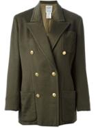 Céline Vintage Classic Peacoat, Women's, Size: 38, Green