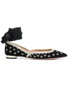 Aquazzura Blifla Ballerina Shoes - Black