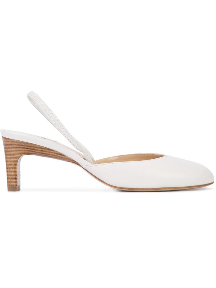 Paul Andrew Celestine Pumps - White