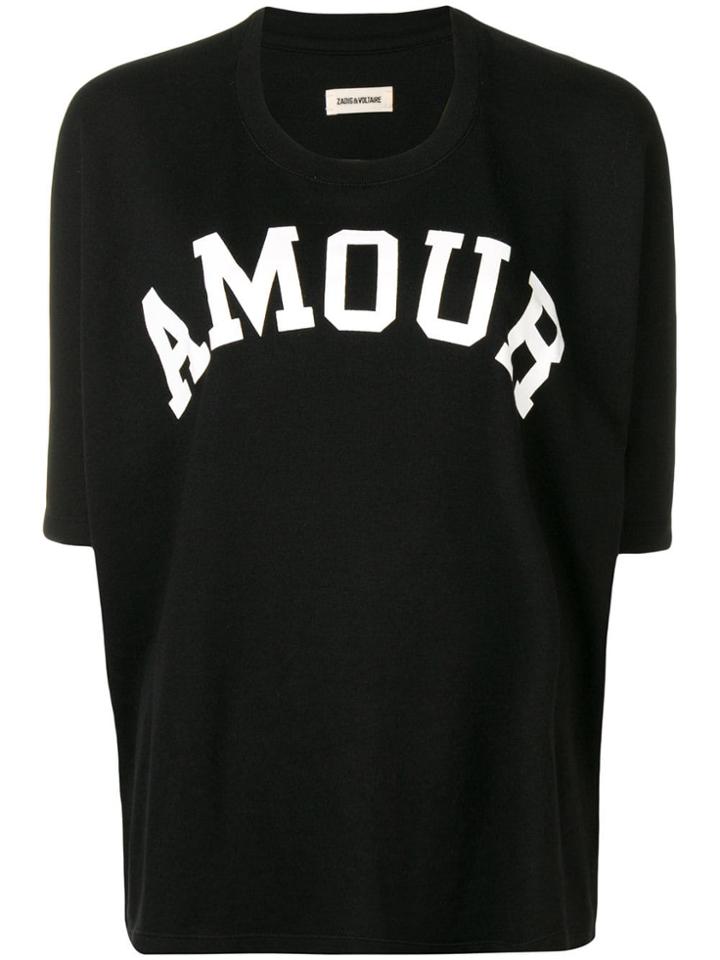 Zadig & Voltaire Amour T-shirt - Black