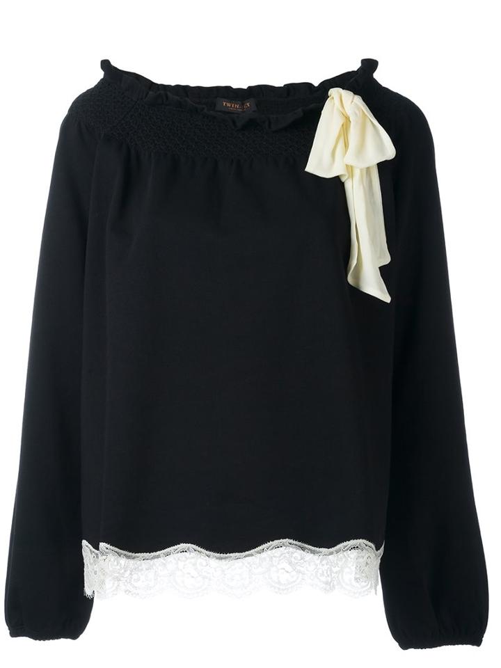 Twin-set Bow Detail Blouse