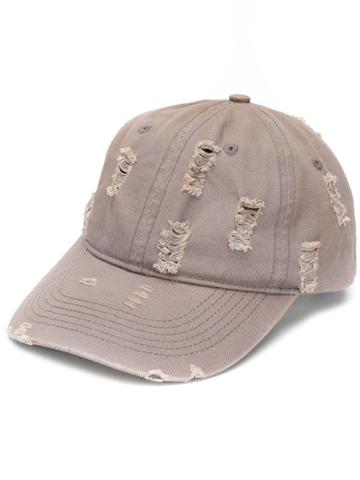 032c Distressed Cap - Grey