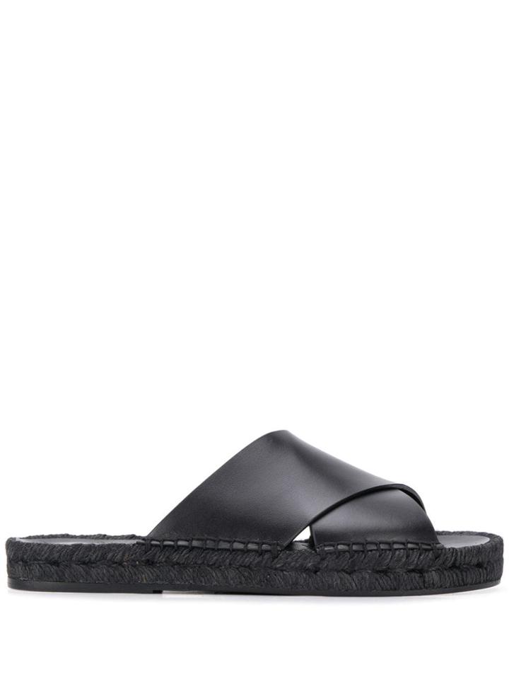 A.f.vandevorst Flat Espadrilles - Black