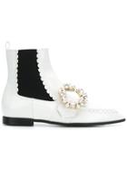 Suecomma Bonnie Ankle Boots - White