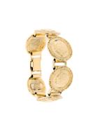 Versace Vintage Medusa Coins Bracelet - Metallic