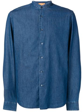 Obvious Basic Denim Shirt - Blue