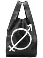 Balenciaga Supermarket Shopper Bag - Black