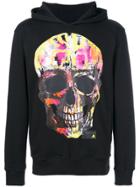 H Beauty & Youth Zip Neck Hoodie - Blue