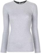 Brunello Cucinelli Classic Long Sleeve Top - Grey