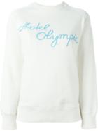 Olympia Le-tan Hotel Olympia Embroidered Sweatshirt