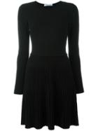 Blumarine Longsleeved Dress, Women's, Size: 38, Black, Viscose/polyester