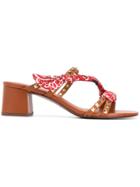 Ash Papaya Sandals - Brown