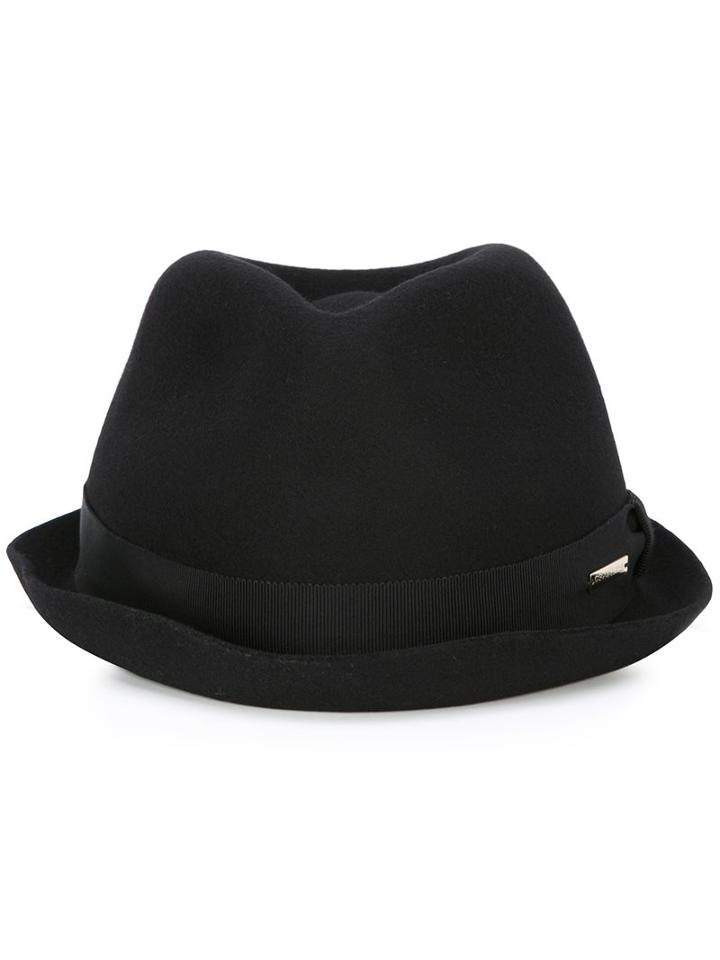 Dsquared2 Trilby Hat, Men's, Size: Large, Black, Wool