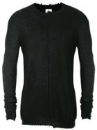 Forcerepublik Cashmere Fitted Sweater - Black