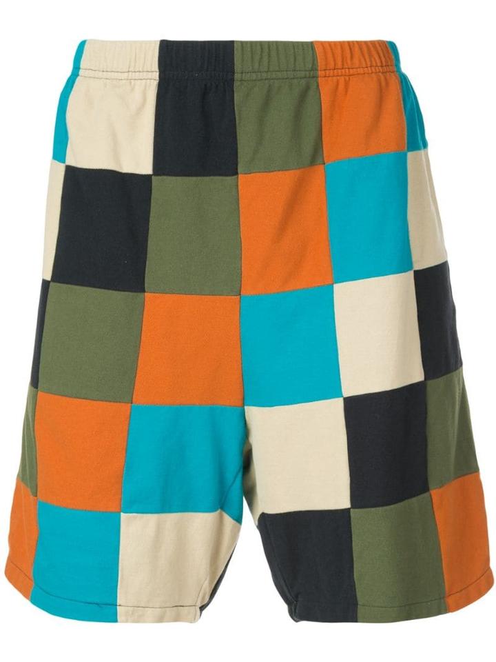 Supreme Patchwork Pique Short - Multicolour