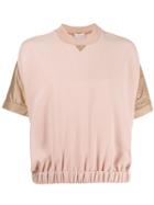 Moncler Short-sleeve Sweatshirt - Pink
