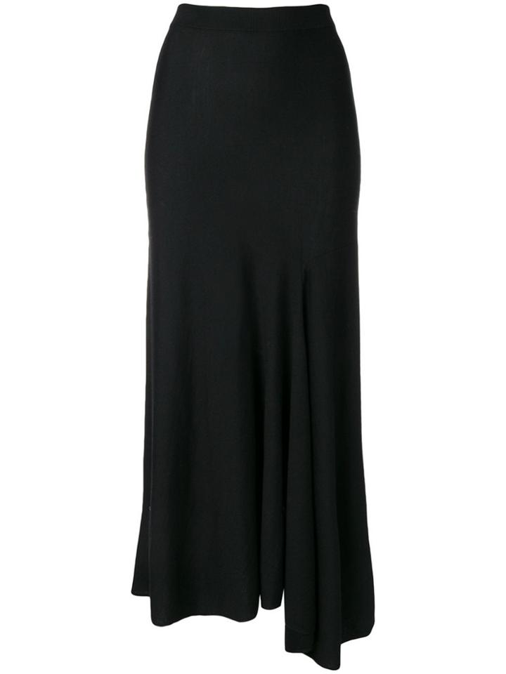 Ports 1961 Drape Detail Skirt - Black
