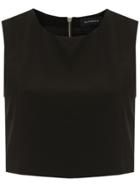 Olympiah Spezzia Cropped Top - Black