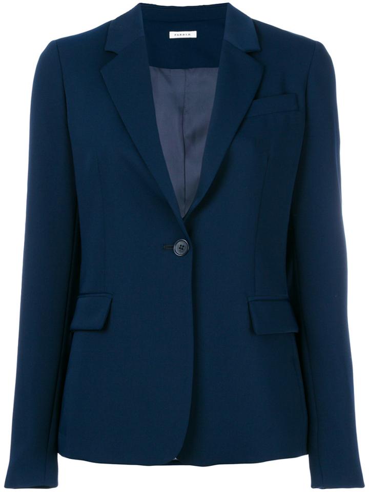 P.a.r.o.s.h. Classic Single-breasted Blazer - Blue