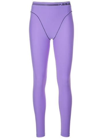 Adam Selman Sport Contour Leggings - Purple