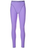 Adam Selman Sport Contour Leggings - Purple