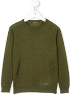 Dondup Kids Kangaroo Pocket Jumper, Boy's, Size: 12 Yrs, Green