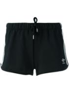 Adidas Originals Classic Logo Track Shorts, Size: 42, Black, Cotton/spandex/elastane