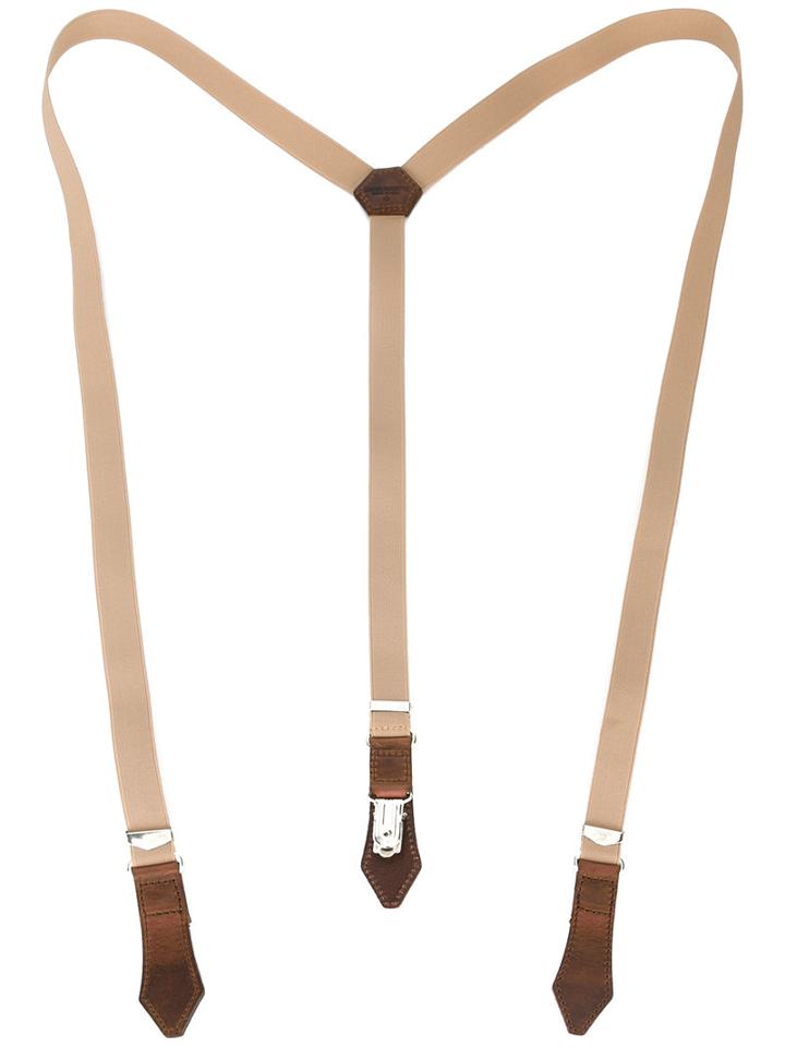 Dsquared2 Braces, Men's, Nude/neutrals, Polyester/iron/leather