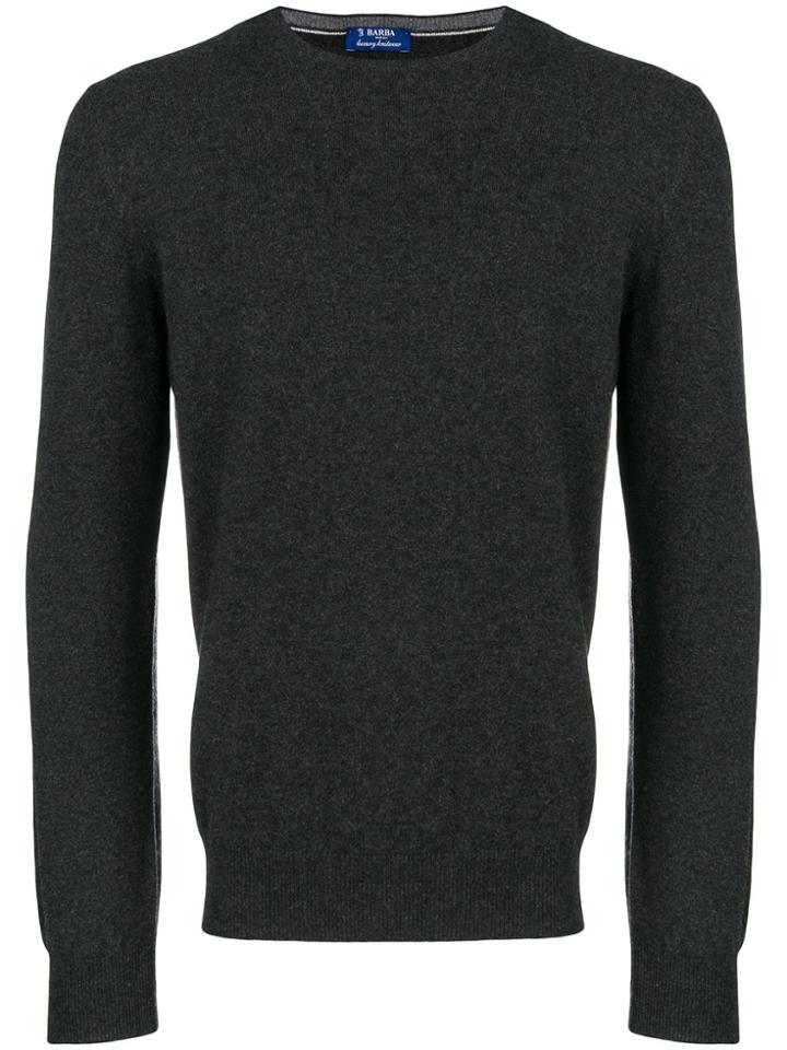 Barba Knit Sweater - Grey