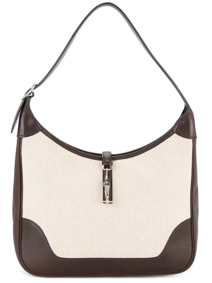 Hermès Vintage Trim 31 Shoulder Bag - Brown