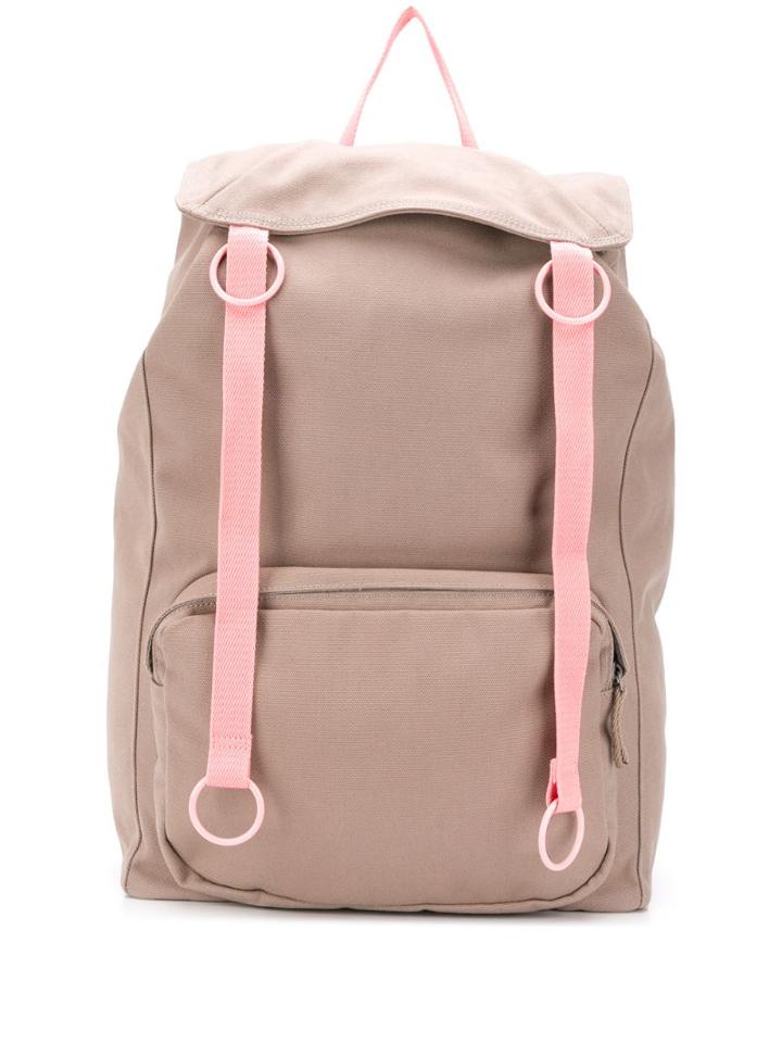 Eastpak X Raf Simons X Raf Simons Topload Loop Backpack - Grey