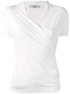 Max Mara - Wrap T-shirt - Women - Polyamide/spandex/elastane/viscose - Xs, White, Polyamide/spandex/elastane/viscose